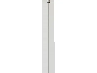 HECTOGRAM Floor lamp silver  white 3D model