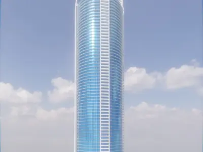Parametric Building 1b8 3D model