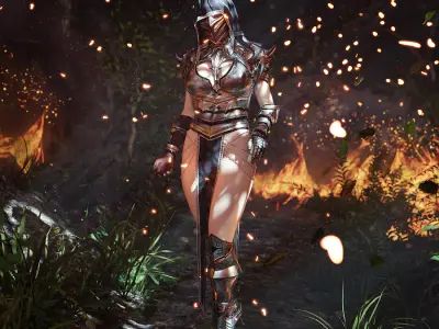 Witch Armor for G8.1 Female and Genesis 9 - dForce