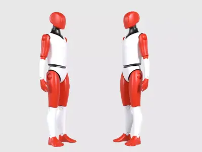 Humanoid AI Robot 3D model  3D model