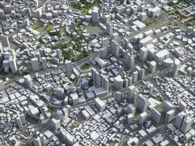 Seoul - Incheon - Airport 3D Model Pack