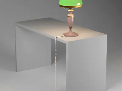 Old lamp 3D model order