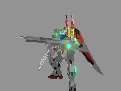 The Mecha Attacker 19 3D model