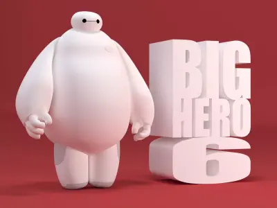 Baymax - Big Hero 6 3D model