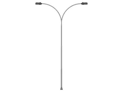 Lamp Post - Light Pole - Light Post - Street Light 04 3D model