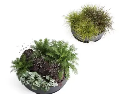Mororo Ilda Outdoor Planters 3D model