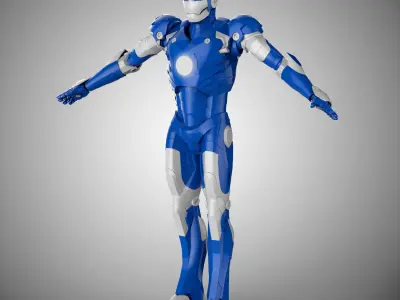 Iron Man 3D model