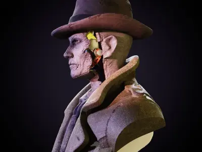 Nick Valentine - Fallout 4 3D print model