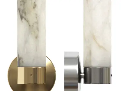 LEE BROOM TUBE WALL LIGHT 3D model