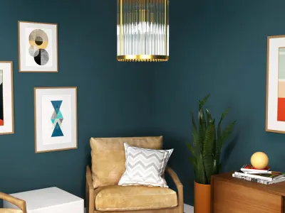 Chandelier GL Tubes SKU 23528 Free 3D model