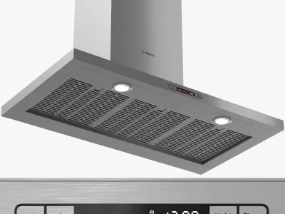 Bosch Appliance Collection 04 Low-poly 3D model