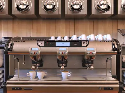 FRANKE T600 3 sur la route du cafe 3D model