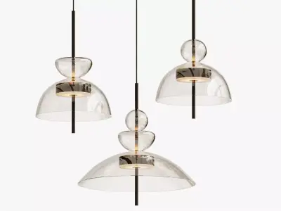Maytoni Bangkok pendant lamp 3D model