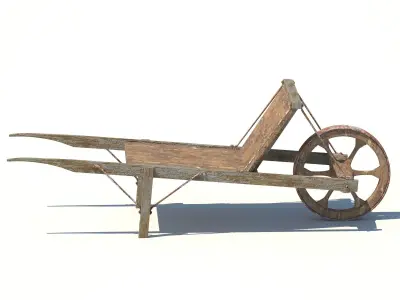 Wheelbarrow - 3D model