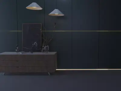 Modern HALL 3D model