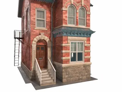 Victorian house 3D model