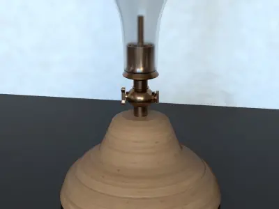 auora globe electrical lamp 3D model