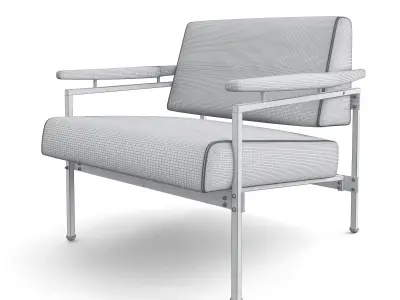 Beto Lounge Armhair 3D model