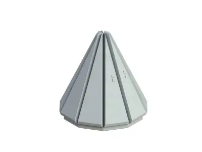 Sci Fi Object No 2361 Low Poly Low-poly 3D model