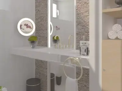 bathroom  3D model get