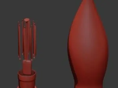 Refraktika Chandelier 3D model