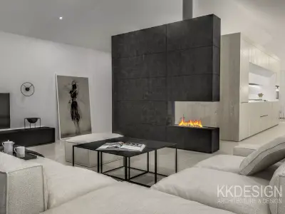Scandinavian full interior 3D model