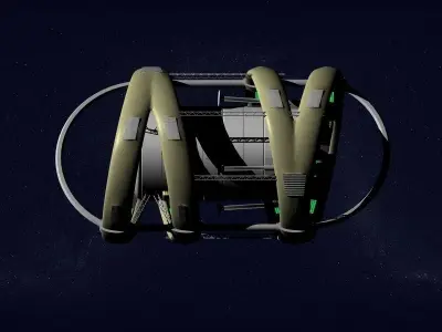 Starship Pegasus 3D model