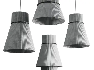 Lampatron PEO pendant light type C M Low-poly 3D model