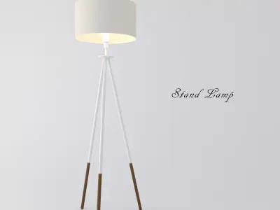standing lamp 3D model