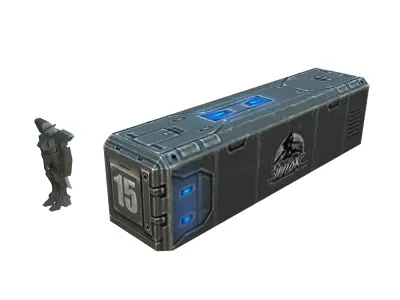 Machinery - container 3D model