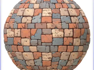 Stylized Wall Seamless Texture Texture 10