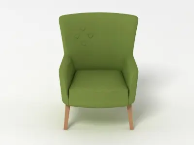 Love Chair - Camphill 3D model
