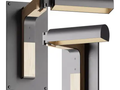 Pivot Sconce 3D model