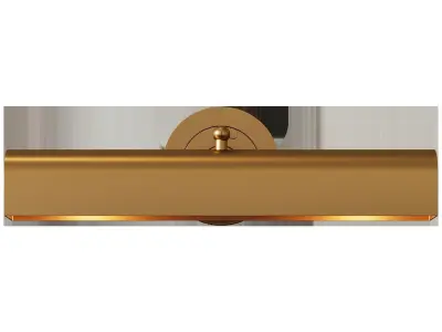 Lighting for paintings Brass 3D model