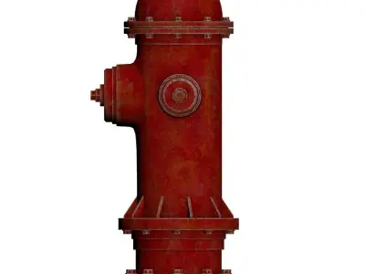 Fire Hydrant 3D model
