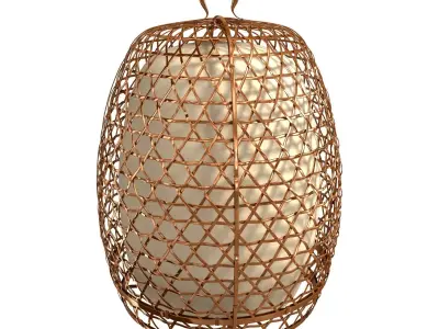 Alexander Lamont woven orb lantern large 3D model