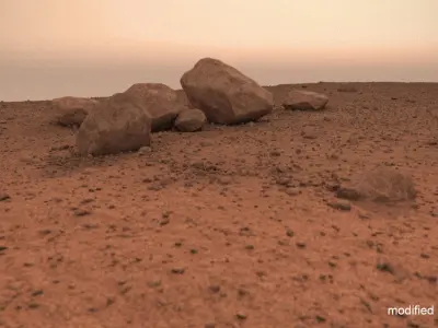 Mars Surface 3D model