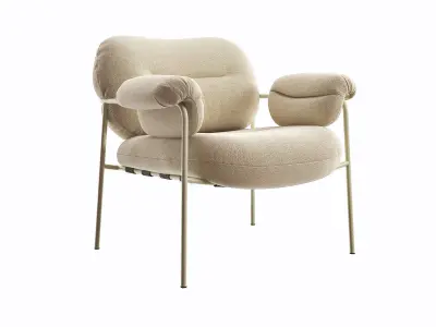Bollo Lounge Chair 3D model