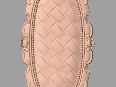 Artcam 3D relief STL models for CNC woodworking E104 3D model