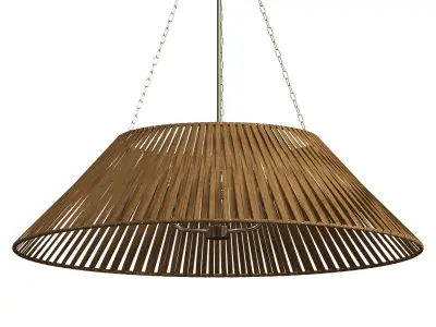 Corinne Extra Large Wrapped Hanging Shade 3D model