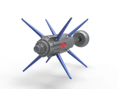 Mangalore Grenade from the movie The Fifth Element 1997 3D print model