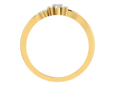 Women Ring  Render 3dm STL OBJ FBX Details 3D print model 225
