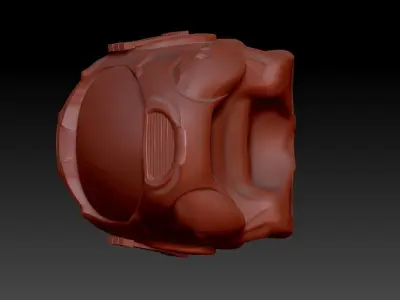 Helmet halo 3D model