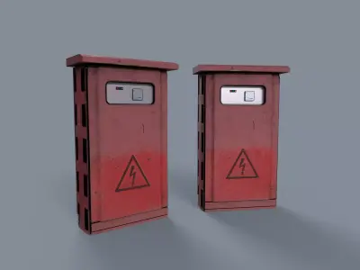 Electrical Box Free 3D model