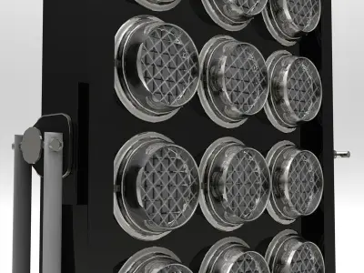 Stage light - Par 12 650 3D model