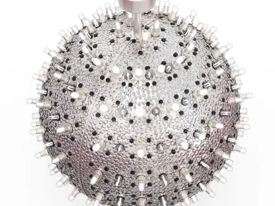 Christmas One Times Square ball 3D model