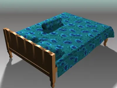Bed and Betting 01 3D model