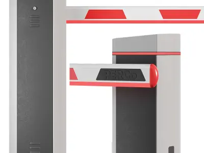 Arm barrier set 3D model