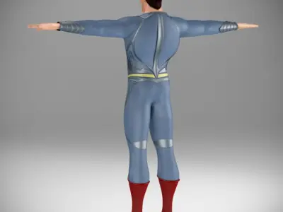 SUPERMAN 2013 3D model