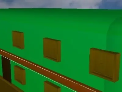 Big apartment low poly Free low-poly 3D model